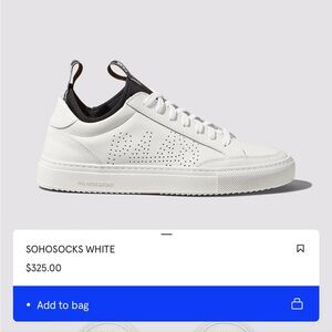 P448 SOHOSOCKS WHITE Size 36, discontiuend STYLE